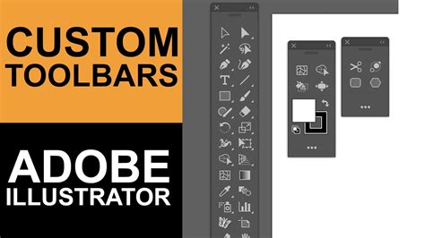 How To Create Custom Toolbar Panels In Illustrator Graphicxtras Youtube