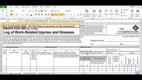 Different companies have a different cover sheet so, above we have told that how to open and how to fill out a cover sheet in a very easy and simple manner. How to fill out a basic OSHA form - YouTube