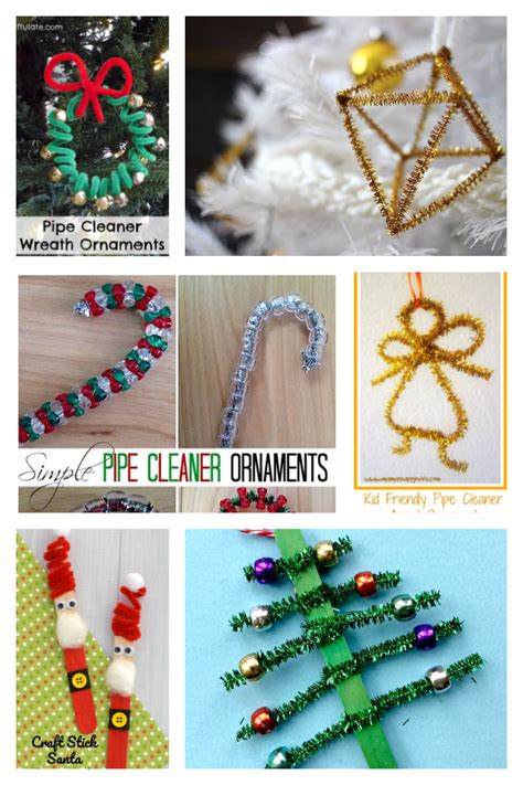 30 Fun And Easy Pipe Cleaner Ornament Ideas To Make This Christmas Kids