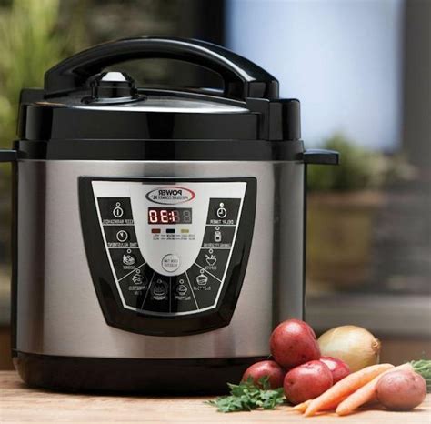 Power Pressure Cooker Xl 8 Qt Electric Canner