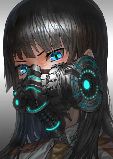 58 Best Anime Gas Mask Images On Pinterest Gas Masks