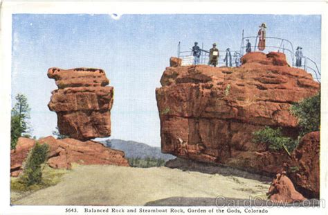 Balanced Rock And Steamboat Rock Garden Of The Gods Co