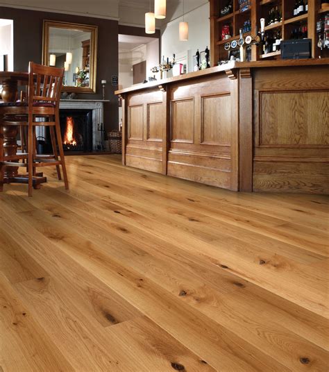 Harlech Wide Oak Oiled Wide Plank Laminate Flooring Engineered Wood