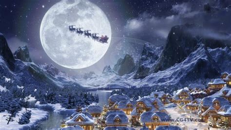 50 3d Animated Christmas Wallpapers On Wallpapersafari