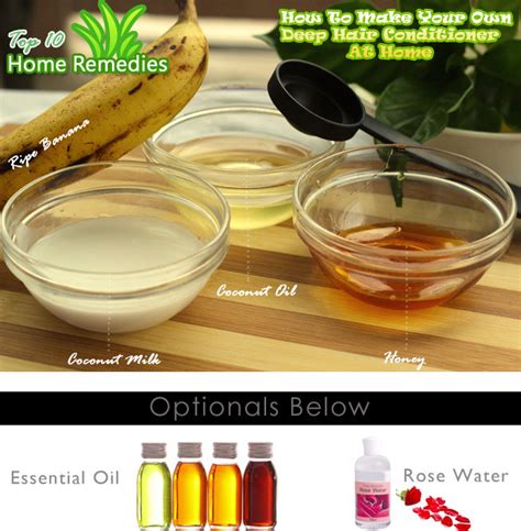 I know there is a lot to be said about proteins and whether your hair needs more of it or less of it. DIY Homemade Banana Deep Hair Conditioner | Top 10 Home ...