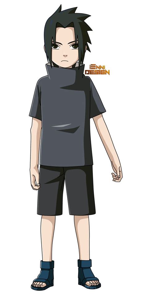 Naruto Shippudensasuke Uchiha Childhood By Iennidesign Naruto