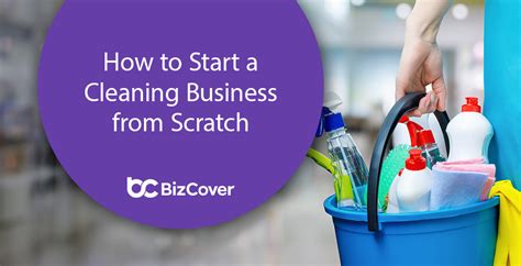 How To Start A Cleaning Business Bizcover
