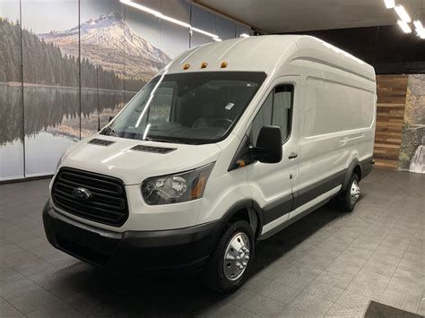 2015 Ford Transit 350 Hd Cargo Van Diesel High Roof Ext Dually 1