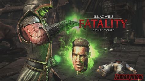 Mortal Kombat X Ermac Fatalities Fatality Youtube
