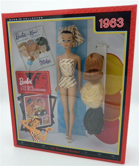 1963 Barbie And Her Wing Wardrobe B`n Doll`s Planet