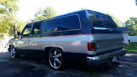 85 Chevy Suburban 2wd One Owner For Sale Photos Technical