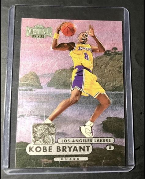 Kobe Bryant 1997 98 Skybox Metal NBA Card Hobbies Toys Memorabilia