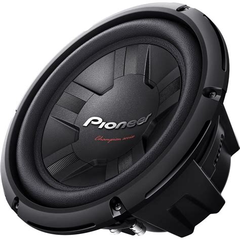 Pioneer Champion Series 10 Dual Voice Coil 4 Ohm Subwoofer Black