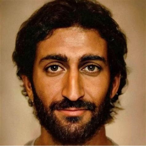 portrait of jesus created using ai to estimate his facial features by artist bas uterwijk