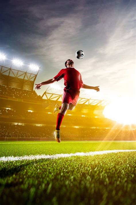 Soccer Player In Action Stock Image Image Of Football 51239649