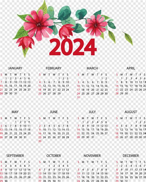 Kalender 2024 Png Pngwing