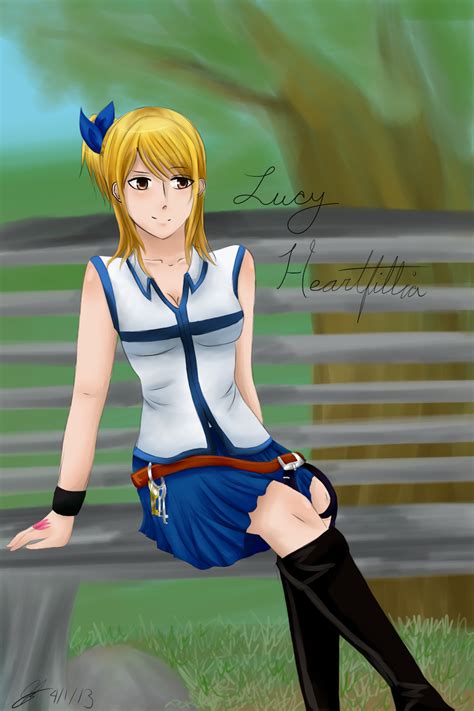 Fairy Tail Lucy Heartfillia By Mikan Bases On Deviantart