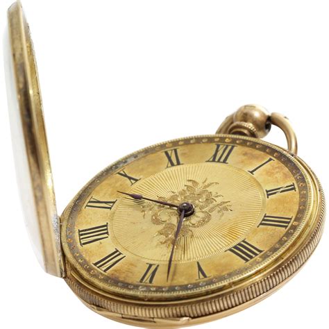 Antique pocket watches including art deco pocket watches and victorian pocket watches, and pieces by waltham, elgin, hampden, hamilton, and illinois company. Antique Gold Pocket Watch | 18K Open Face | Key Wind Roman ...
