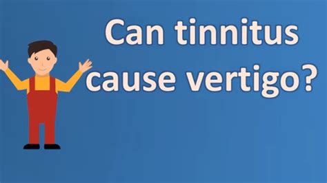 People who never had tinnitus often experience it for the first time during benzo withdrawal. Can tinnitus cause vertigo ? | Top Health FAQ Channel ...