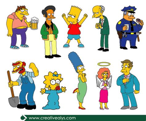 Personaggi Dei Cartoni Animati I Simpson