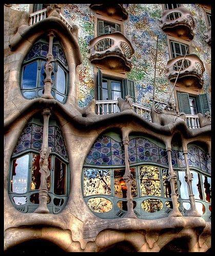 Barcelona Building Modernisme Gaudi Buildings In Barcelona Mapped