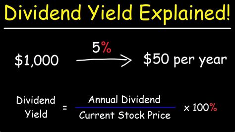 Dividend yield is a ratio, and one of several measures that helps investors understand how much return they are getting on their investment. The Dividend Yield - Basic Overview - YouTube
