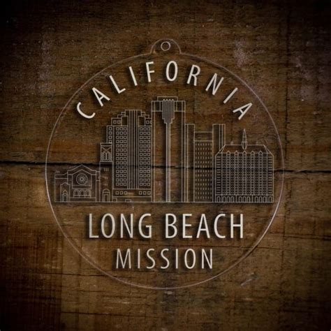 California Long Beach Mission Christmas Ornament The Christmas Missionary