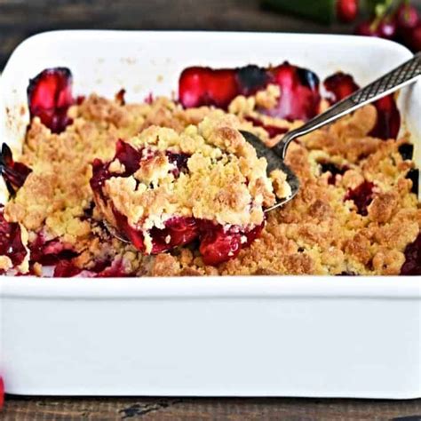 Simple Old Fashioned Cherry Cobbler Treat Dreams