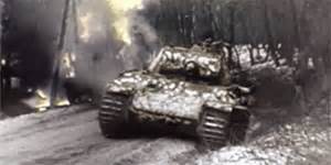 Your browser does not support the video tag. One of the Panther of the 5. SS Panzer Division Wiking ...