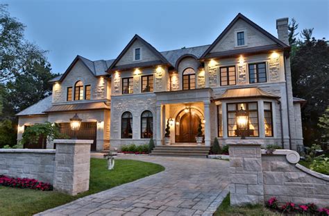 This Stone Mansion Is Located At 17 York Ridge Road In Toronto Ontario
