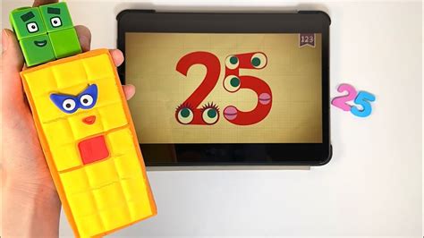 Numberblocks Mathlink Step Squad 1 To 25 Learn To Count Numberblock
