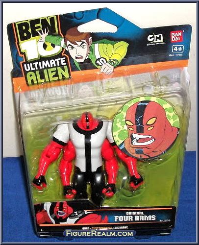 Ben 10 Alien Collection Series 1 Four Arms Action Figure All In One
