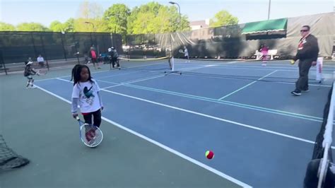 Rakim Playing Tennis Kids April 23 2022 Match 2 Set 1 Youtube