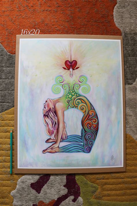 Surrender Spiritual Art Divine Feminine Sacred Art Etsy