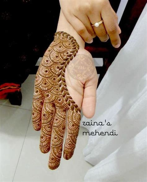 Simple Mehndi Designs For Front And Back Hand K4 Fashion Simple