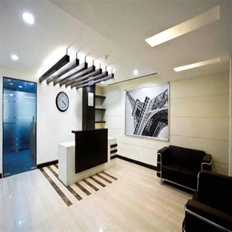 Office Reception Interior Designing Service At Rs 80