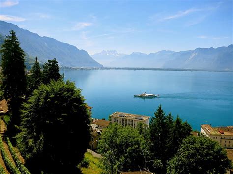 Montreux Switzerland And All That Jazz Montreux Lake Switzerland Hd