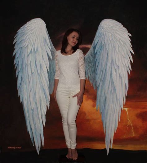 Angel By Nikolaj Arndt On Deviantart Angel Wings Costume Angel Wings Cosplay Cosplay Wings