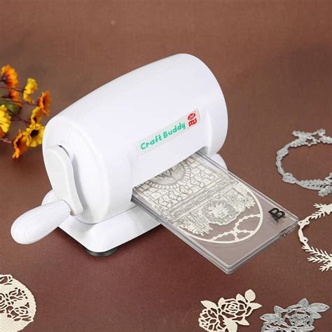 In die cutting, dies are templates with sharp edges that are pressed through a machine to make uniform shapes in thin materials like paper or fabric. Manual Die Cut Machines Dies Cutting Embossing Home DIY ...