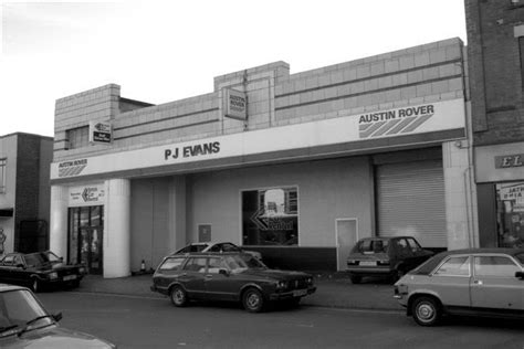 1980s Picture P J Evans Austin Rover Dealership A Photo On Flickriver