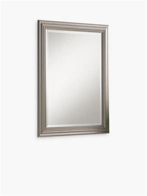 Yearn Contemporary Rectangular Wall Mirror 74 X 102cm Champagne