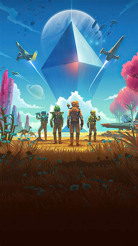 No Mans Sky Beyond Game 4k Ultra Hd Mobile Wallpaper No Mans Sky No