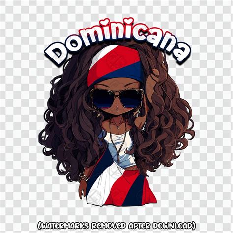 beautiful dominican girl dominican republic girl tshirt sticker digital file urban sublimation
