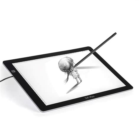 Your child or grandchildren will love this led light drawing pad. XP-Pen LED Tracing Light Pad Graphics Drawing Tablet A4 ...