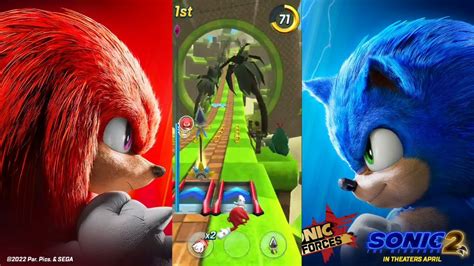 Sonic Forces Speed Battle Lvl 13 Movie Knuckles Youtube