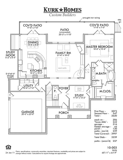 The South Fork Home Plan Kurk Homes Design
