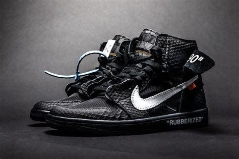 The Shoe Surgeon Douses The Air Jordan 1 In Lux Rubberized Python