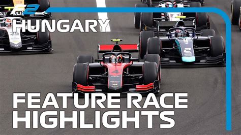 F2 Feature Race Highlights 2020 Hungarian Grand Prix Youtube