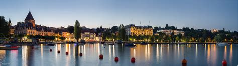 The municipality of lausanne has a population of about 140,000, making it the fourth largest city in switzerland, with the entire agglomeration area having about 420,000 inhabitants (as of january 2019). Lausanne Ouchy 2015-01 Foto & Bild | city, world, strasse ...
