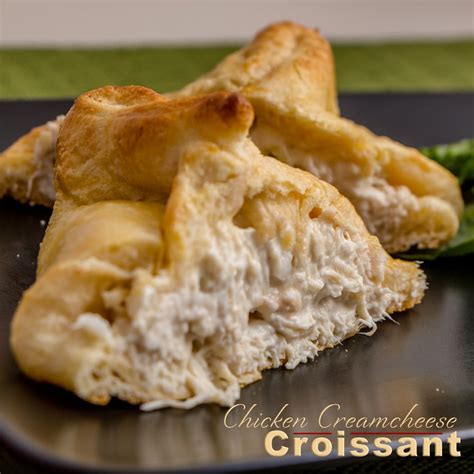 Chicken Cream Cheese Croissants Powered By Ultimaterecipe Cream